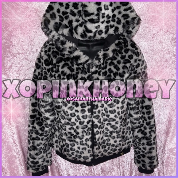 VS PINK Faux Fur Jacket - Picture 3 of 14